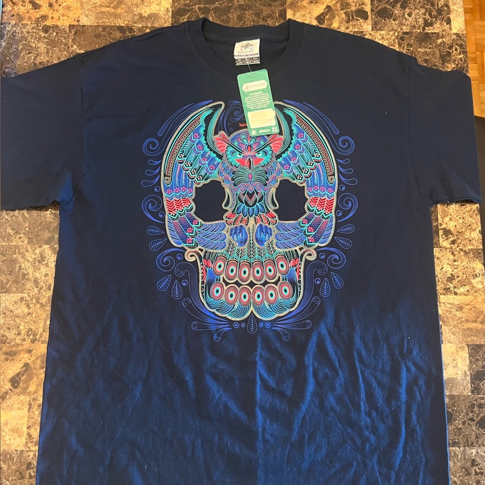 Blue Karani Art Tshirt